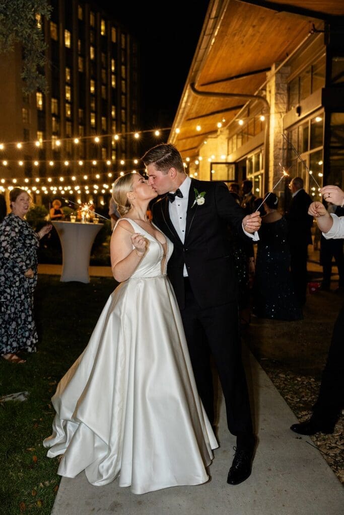 Outdoor Grand Sparkler exit at omni barton creek